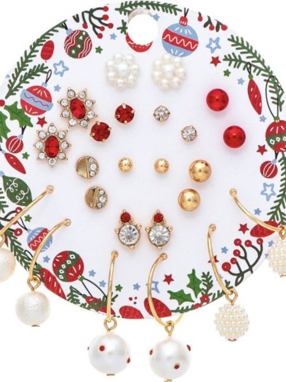 Christmas Earring Collection - Gold